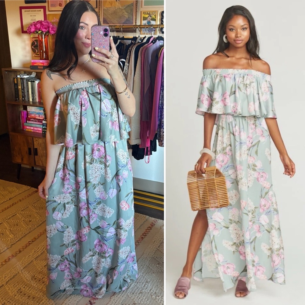 Show Me Your Mumu Floral Hacienda Maxi Dress in Primavera